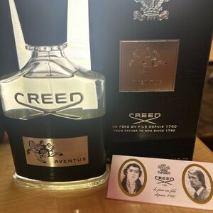 Creed Black and White Packaging